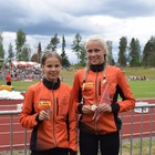 SM-kultamitalistit Enni Petrelius ja Neea-Maria Joki